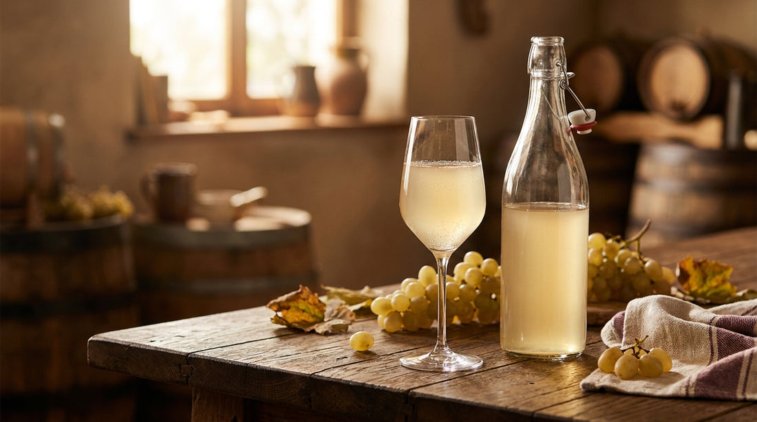 Federweißer selber machen — vom Saft zum prickelnden Glas in fünf Tagen
