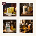 Streuobst-Set: vier Tütchen Cider-Hefe, Antigeliermittel 500 ml, Hefenährsalz 1 kg und Schwefelpulver 10 × 10 g